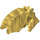 LEGO Or métallique Cheval Diriger Armor (89524 / 91661)
