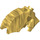 LEGO Metallic Gold Horse Head Armor (89524 / 91661)