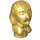 LEGO Metallic Gold Idol Statue (62270 / 62713)