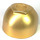 LEGO Metallisches Gold Groß Helm Visier mit Trapezoid area auf oben (49480 / 89159)