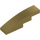 LEGO Metallic Gold Slope 1 x 4 Curved (11153 / 61678)