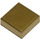 LEGO Metallic Gold Tile 1 x 1 with Groove (3070 / 30039)