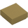 LEGO Metallic Gold Tile 1 x 1 with Groove (3070 / 30039)