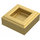 LEGO Metallic Gold Tile 1 x 1 with Groove (3070 / 30039)