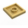 LEGO Metallisches Gold Fliese 2 x 2 mit Nut (3068 / 88409)