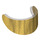 LEGO Metallic Gold Visor - Standard (2447 / 35334)