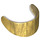 LEGO Metallic Gold Visor - Standard (2447 / 35334)