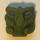 LEGO Metallic Green Bionicle Krana Mask Bo