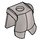 LEGO Metallic Silver Armor Breastplate with Leg Protection (2587 / 33468)