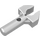 LEGO Argent métallique Barre 1 avec Agrafe (avec espace dans le clip) (41005 / 48729)