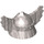 LEGO Metallic Silver Helmet with Wings (60747 / 61846)