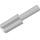 LEGO Metallic Silver Metal Axle Adapter - Short