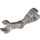 LEGO Metallic Silver Minifig Mechanical Bent Arm (30377 / 49754)