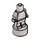 LEGO Silbermetallic Minifig Statuette (53017 / 90398)