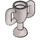 LEGO Metallic Silver Minifigure Trophy (10172 / 31922)
