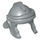 LEGO Metallic Silver Roman Soldier Helmet (98366 / 99583)