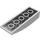 LEGO Argent métallique Pente 2 x 6 Incurvé (44126)