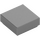 LEGO Metallic Silver Tile 1 x 1 with Groove (3070 / 30039)