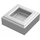 LEGO Metallic Silver Tile 1 x 1 with Groove (3070 / 30039)