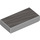 LEGO Metallic Silver Tile 1 x 2 with Groove (3069 / 30070)