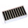 LEGO Metallic Silver Tile 1 x 2 with Radiator Grille with Groove (3069)