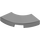 레고 메탈릭 실버 타일 2 x 2 구부러진 모서리 (27925)