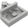 LEGO Silbermetallic Keil 2 x 2 x 0.7 mit Punkt (45°) (66956)