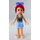 LEGO Mia, Bright Light Blau Skirt Minifigur