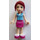 LEGO Mia met Blauw Nurse Top Minifiguur