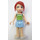 LEGO Mia with Bright Light Blue Skirt and Lime Halter Top Minifigure