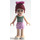 LEGO Mia met Groen Floral Top Minifiguur