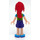 LEGO Mia with Lightning Bolt Shirt and Red Hair Minifigure