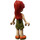 LEGO Mia with Orange Lightning Bolt Top Minifigure