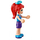 LEGO Mia avec Plaid Shirt Bow Figurine
