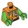 LEGO Michelangelo Jumpsuit Minifig Torso (973 / 76382)