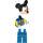 LEGO Mickey Mouse - Blau Suit Minifigur