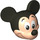 LEGO Mickey Mouse Kopf mit Eyebrows  (79701)