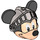 LEGO Mickey Mouse Head with Knight Helmet (1824)