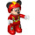 LEGO Mickey Mus, Röd Race Förare Jumpsuit, Hjälm Duplo figur