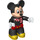 LEGO Mickey Hiiri jossa Punainen Housut ja Huivi Duplo-hahmo