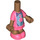 LEGO Micro Body met Layered Rok met Flamingo