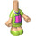 LEGO Micro Corps avec Layered Skirt avec Pink Apron (101095)