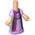 LEGO Micro Cuerpo con Largo Falda con Queen Iduna Morado Parte superior (75859)