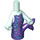 LEGO Micro Body with Mermaid Purple Tail (104547)