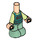 LEGO Micro Körper mit Trousers mit Lime oben (66407)