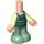 LEGO Micro Körper mit Trousers mit Lime oben (66407)