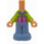 LEGO Micro Body with Trousers with Peter Lime Top (101305)