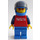 LEGO Microlight Pilot with Blue Helmet Minifigure