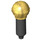 LEGO Microphone mit Full Gold oben (18740 / 93520)