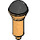 LEGO Microphone med Halv Svart Topp (18740 / 19380)